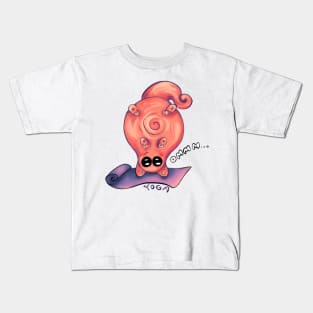 Yoga cat Kids T-Shirt